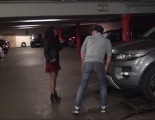 12719 - Jeune salope sodomisée dans un parking de Paris