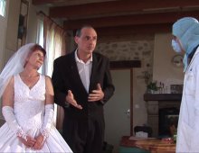 13257 - Femme baise le jour de son mariage